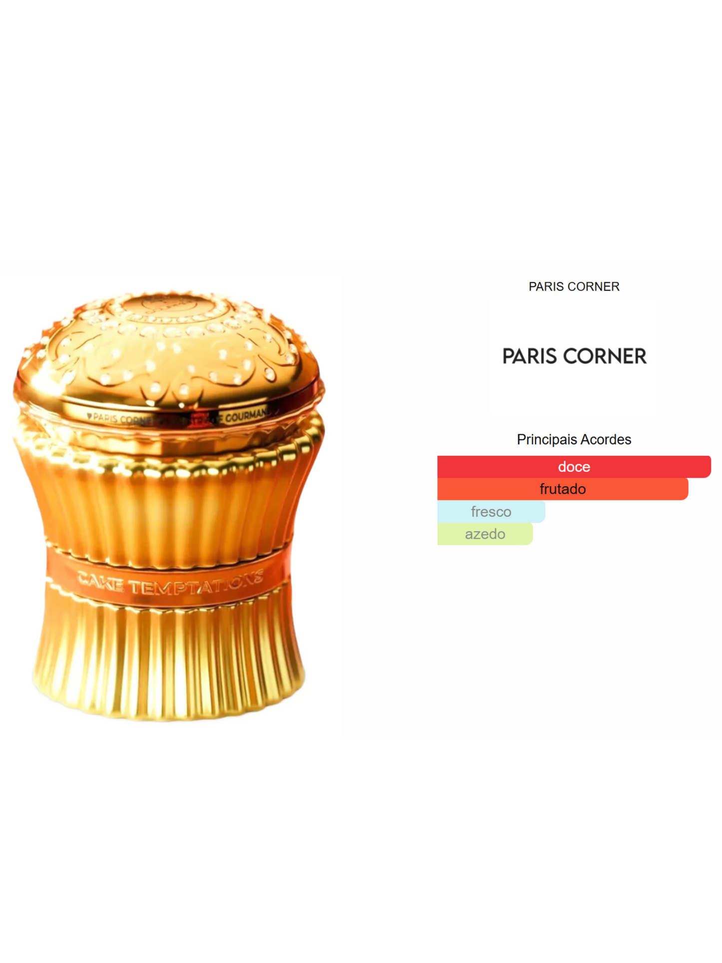 Decant Cake Temptations - Paris Corner