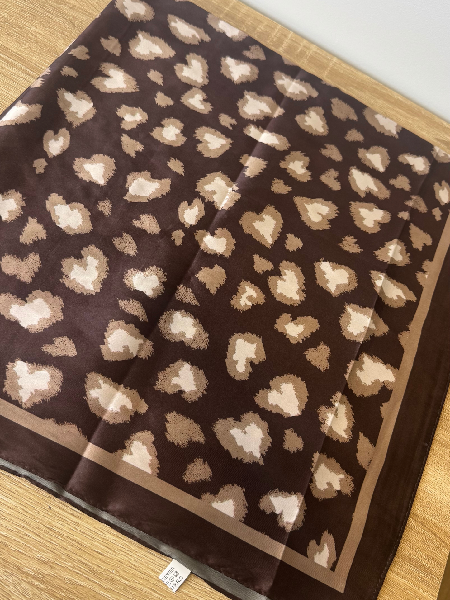 Lenço Tons Castanho