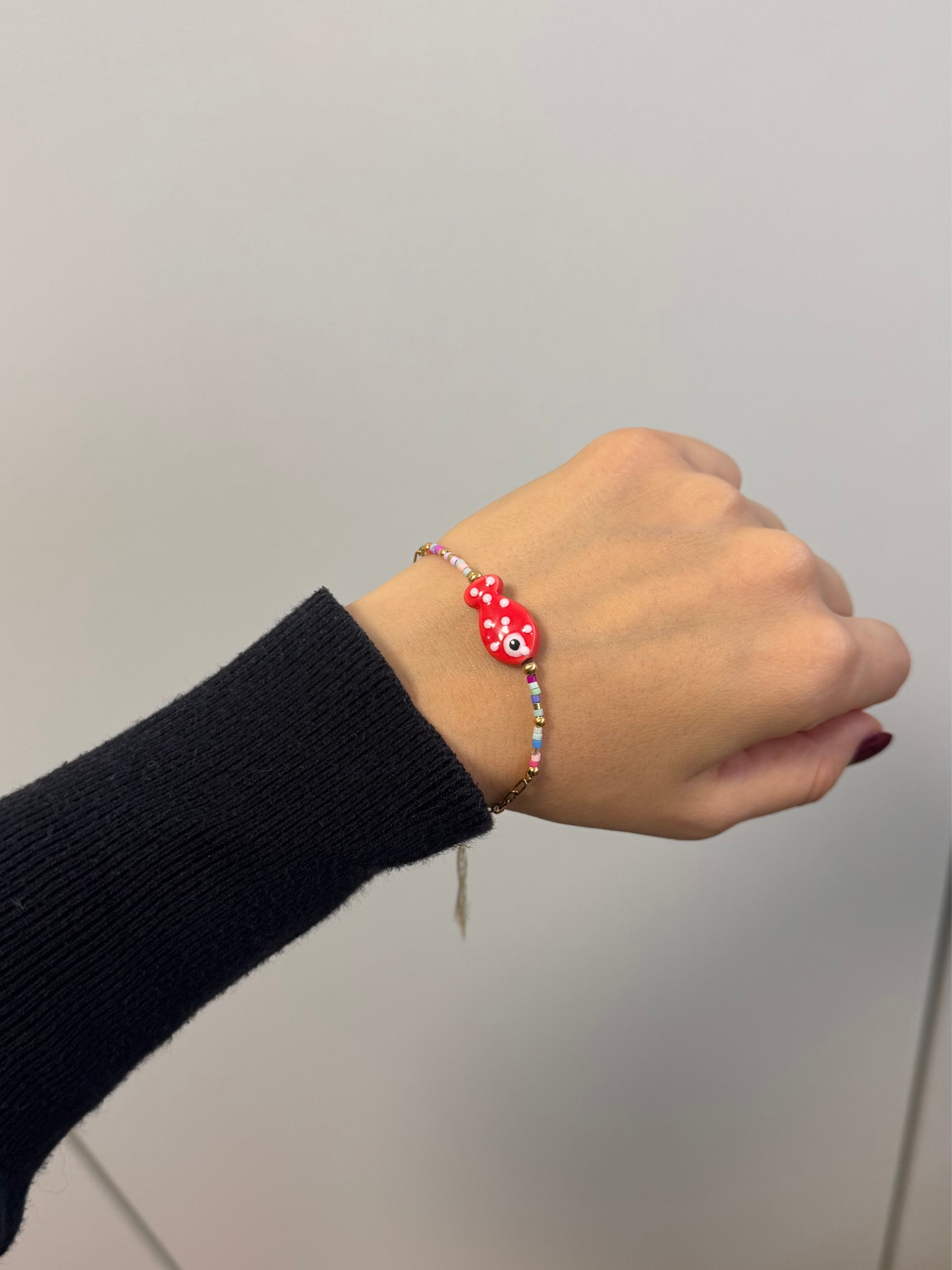 Pulseira peixe vermelho