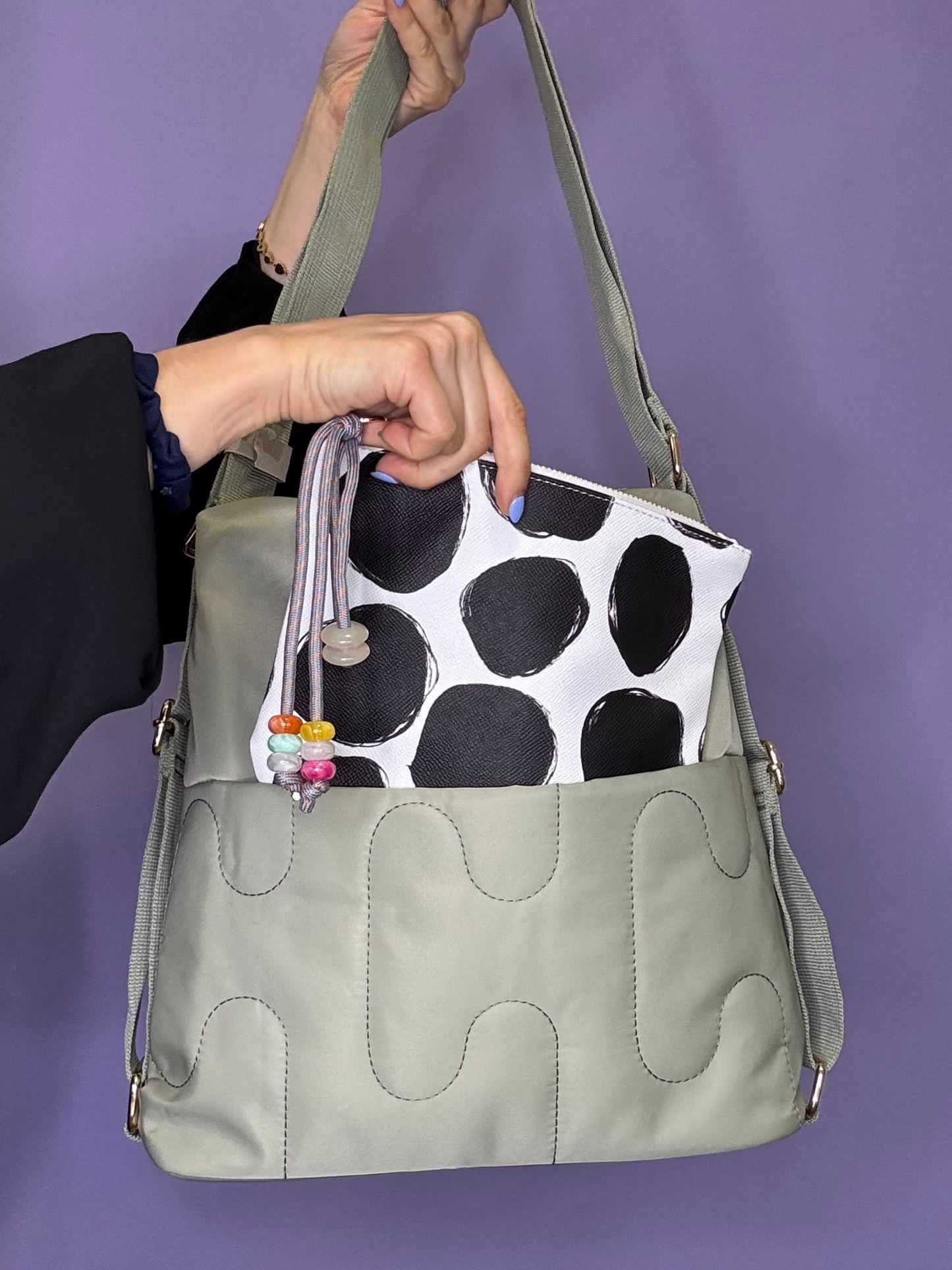Mala/Mochila Verde
