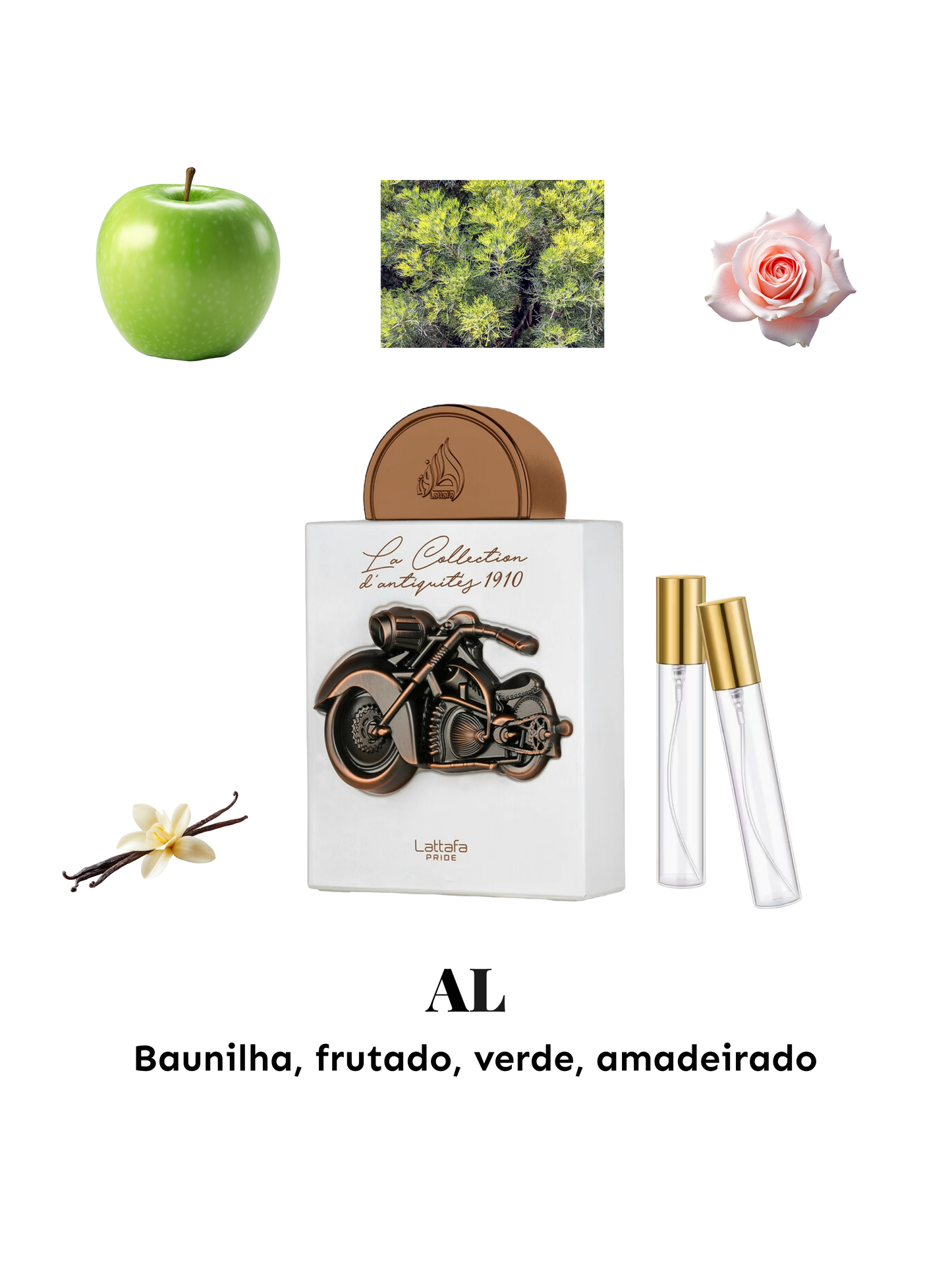 Decant La Collection D'antiquités 1910 - Lattafa - Compartilhável