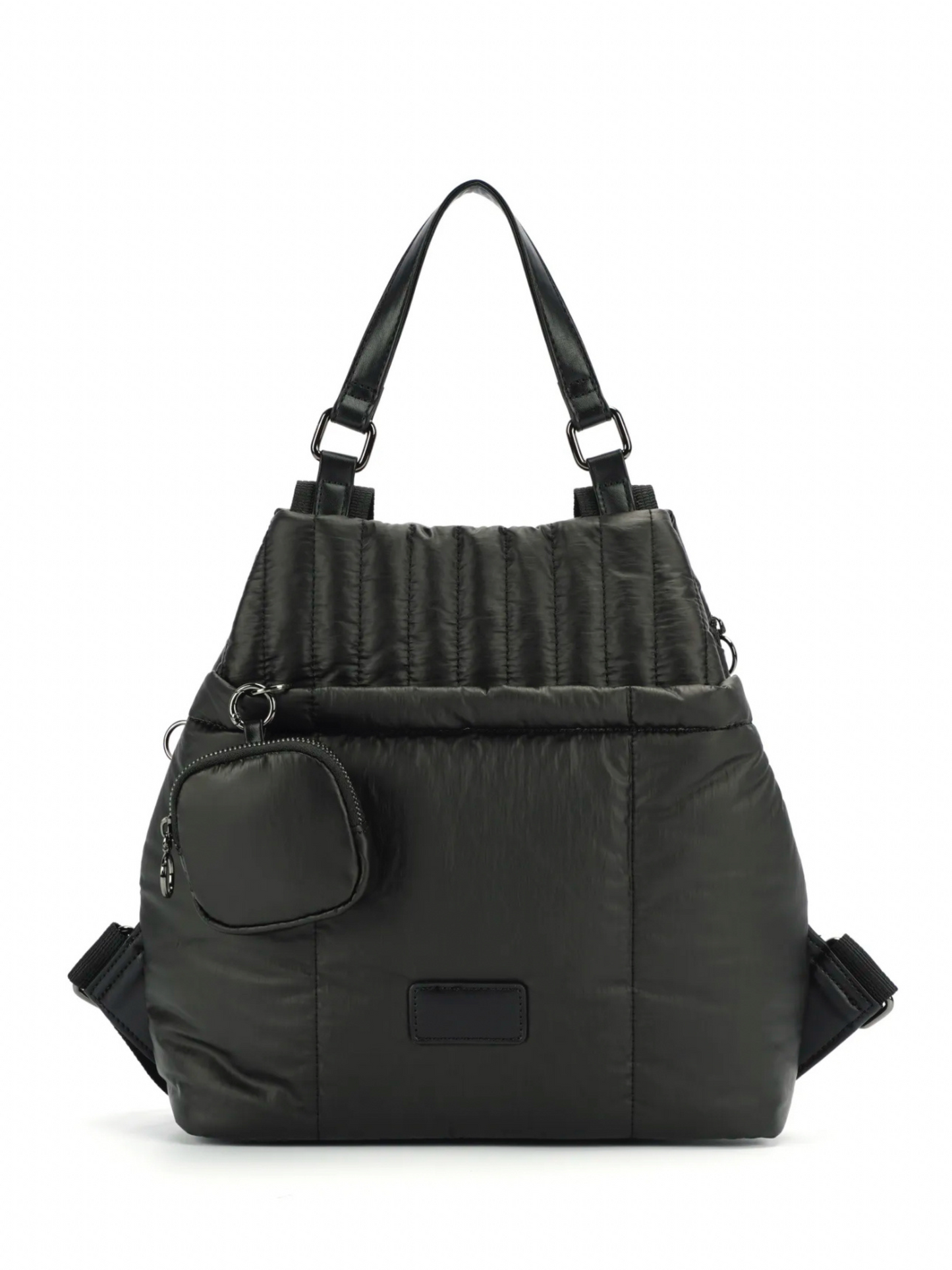Mala Mochila preta com bolsa preta