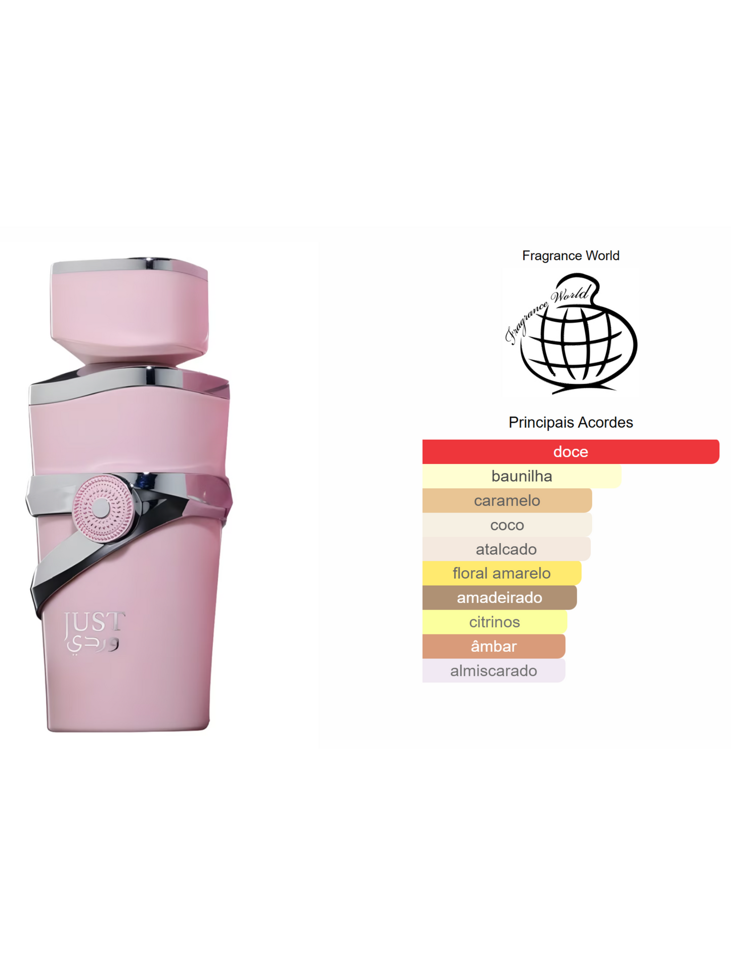 Decant Just Wardi - Fragrance World