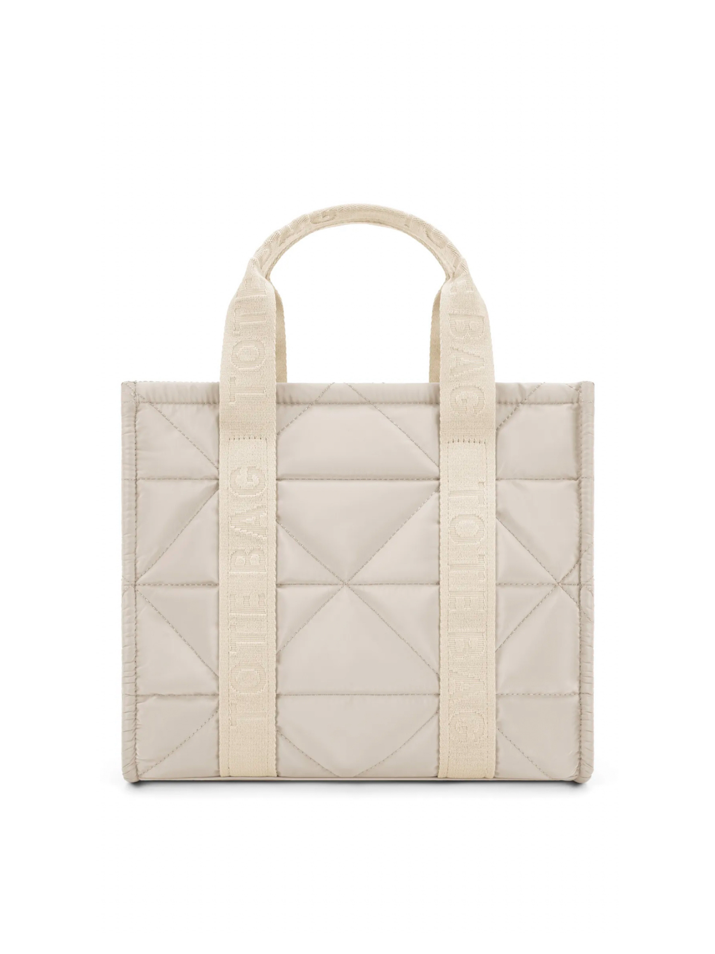 Tote bag bege média