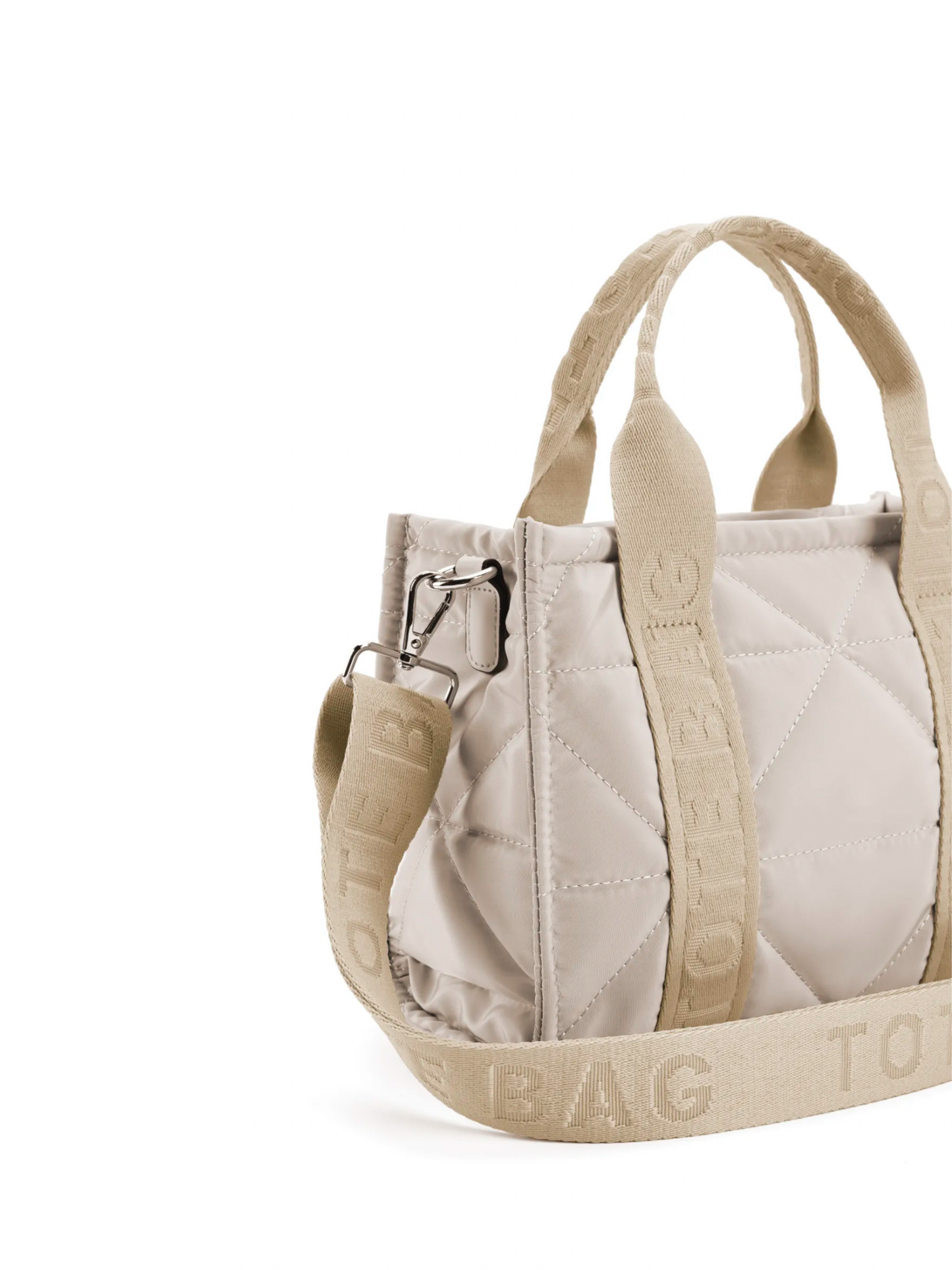 Tote bag bege pequena