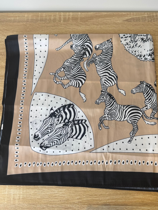 Pashmina Zebras