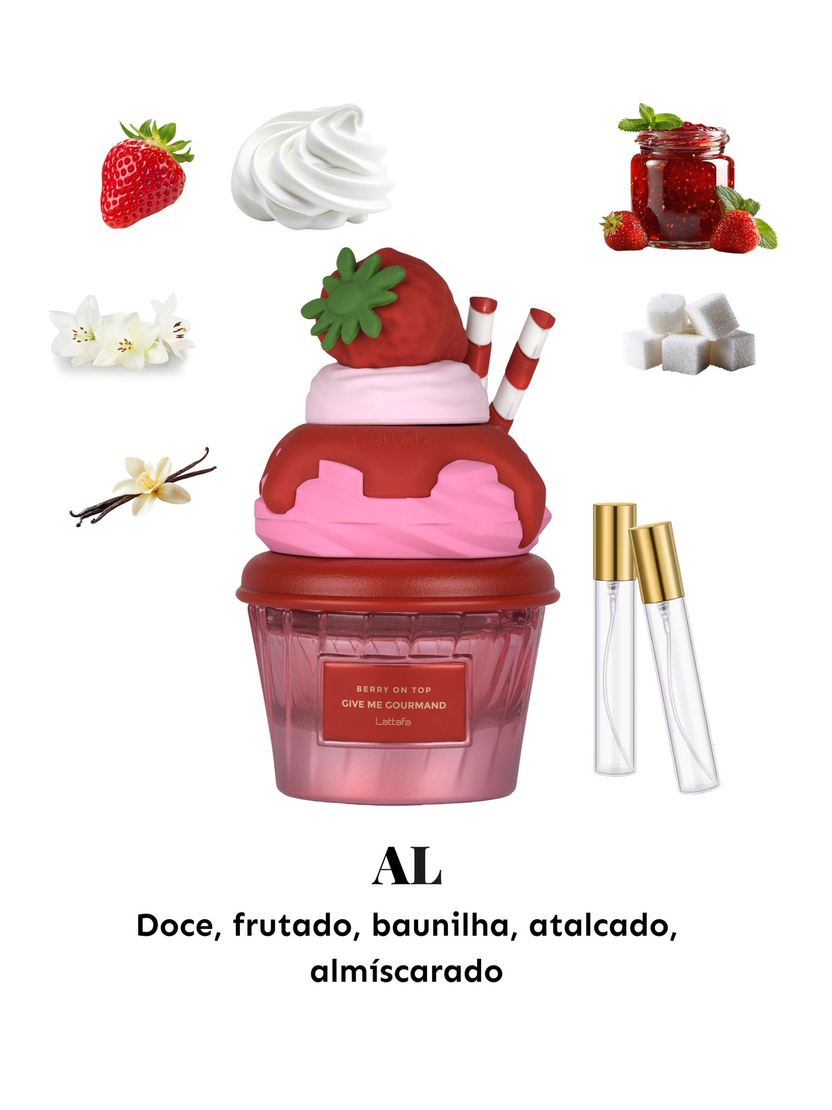 Decant Berry On Top - Lattafa - Feminino