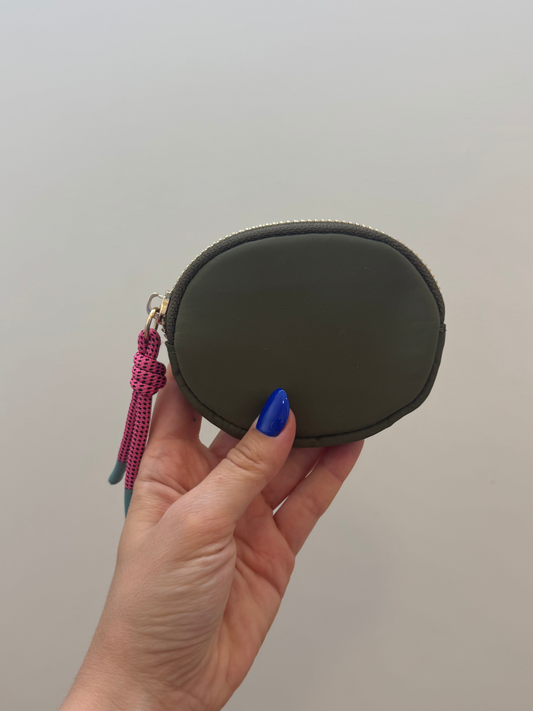 Porta Moedas verde tropa