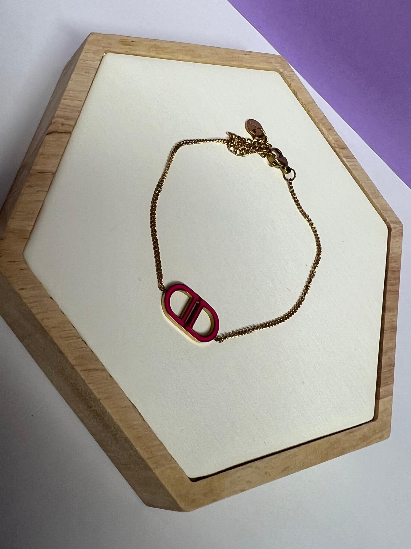 Pulseira Minimalista rosa