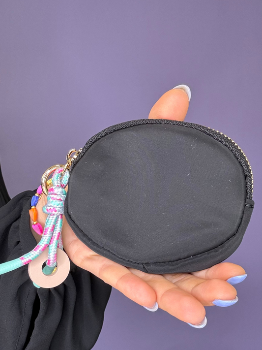 Porta moedas preto