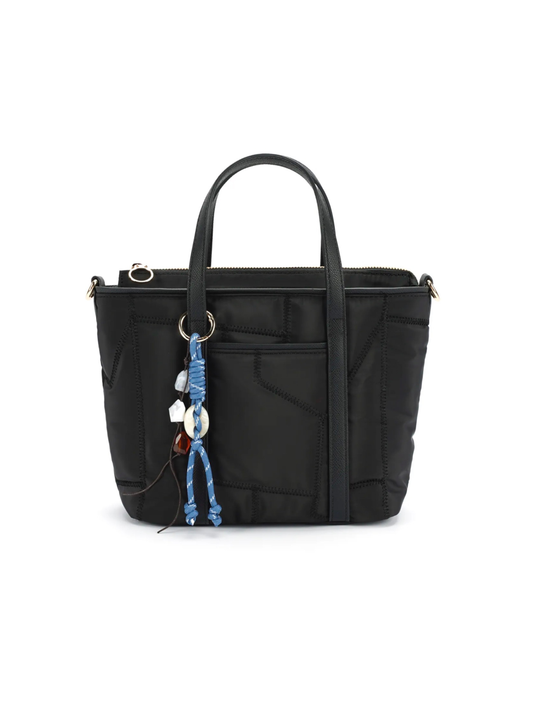 Mala Tote Preta com penduro