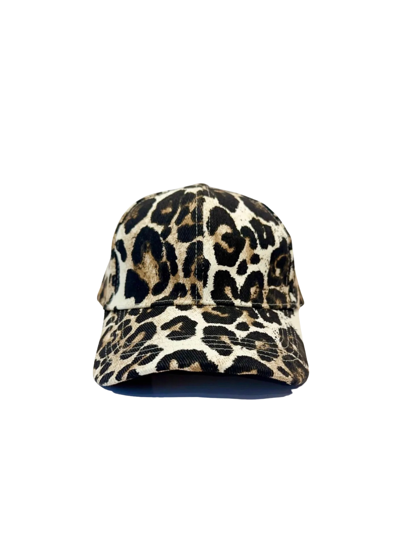 Chapéu leopardo branco