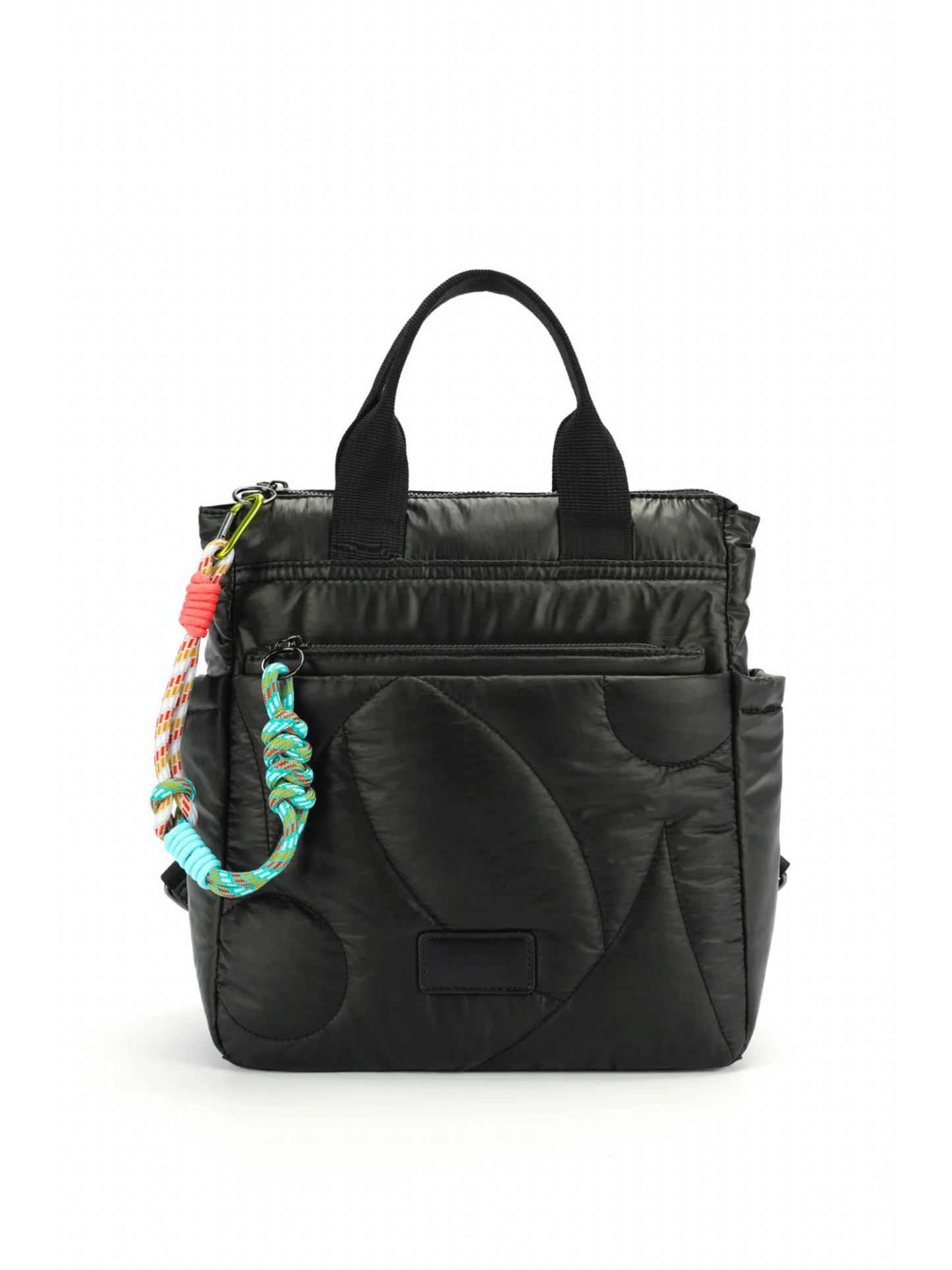 Mochila preta com bolsa incluída