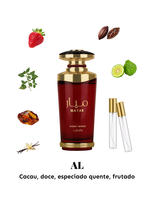Decant Mayar Cherry Intense - Lattafa - Compartilhável