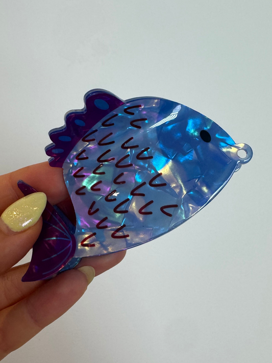 Mola para o cabelo peixe