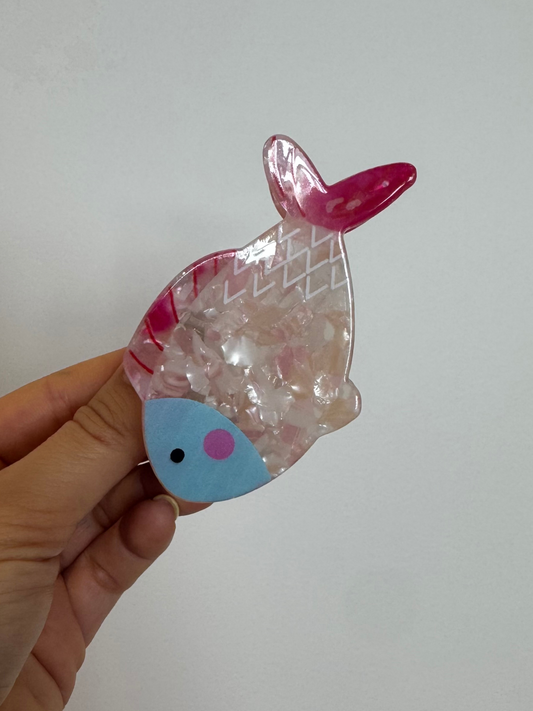 Mola para o cabelo peixe