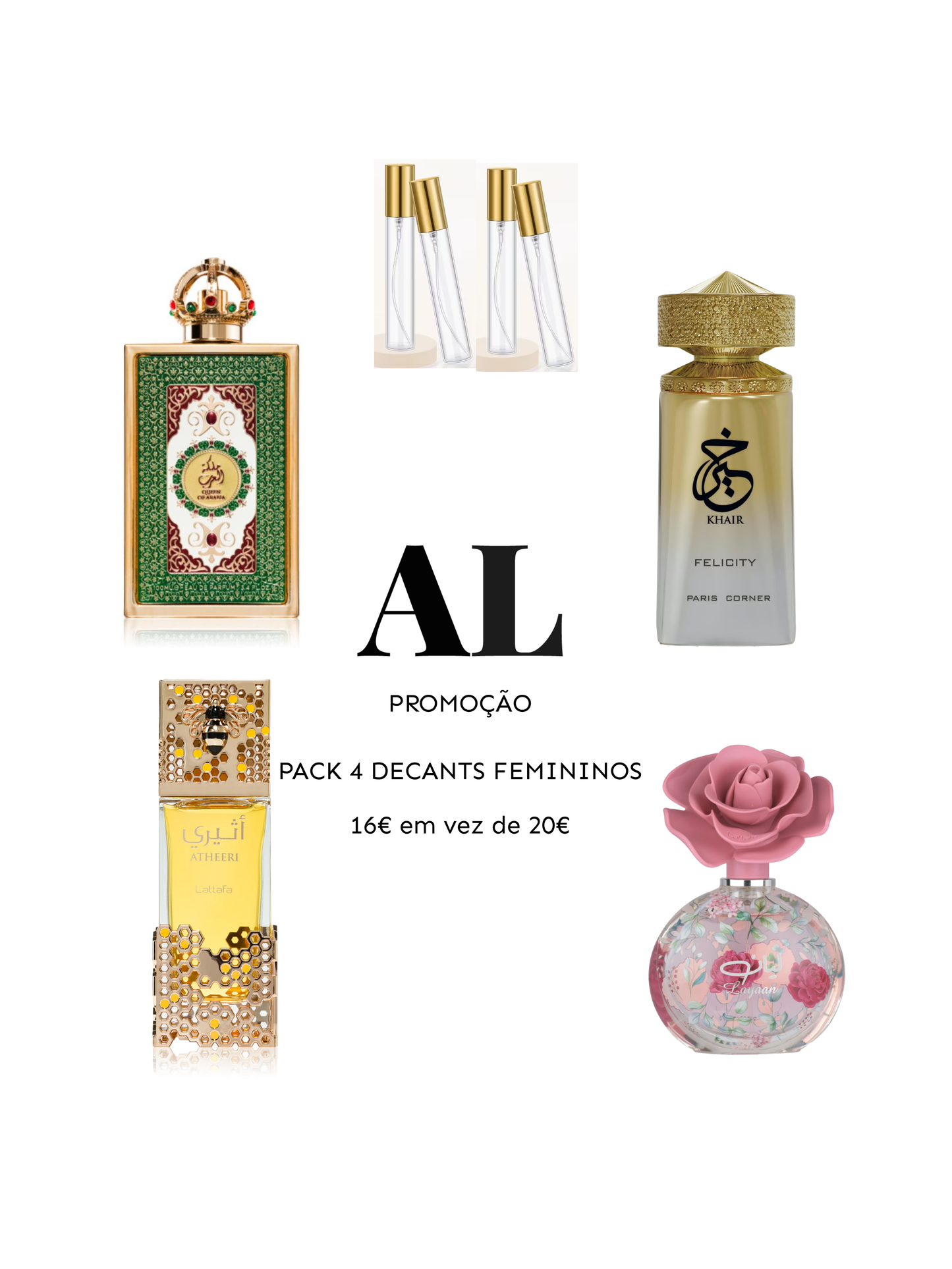 Pack Decants Femininos ALMÍSCAR