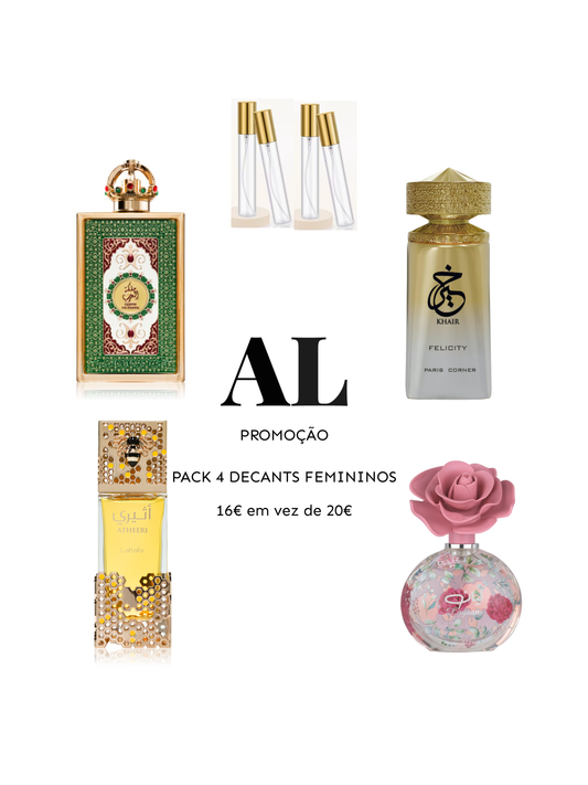 Pack Decants Femininos ALMÍSCAR