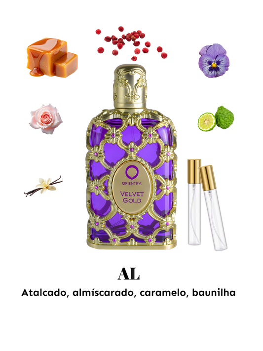 Decant Velvet Gold - Orientica Premium - Feminino