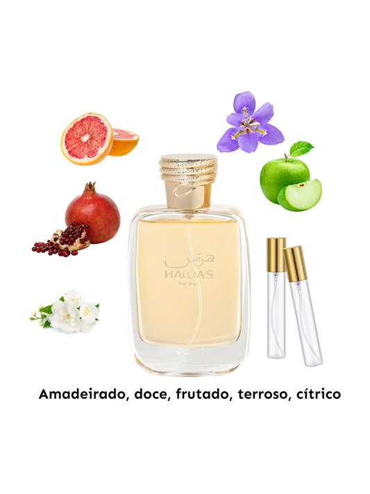 Decant Hawas For Her - Rasasi - Feminino