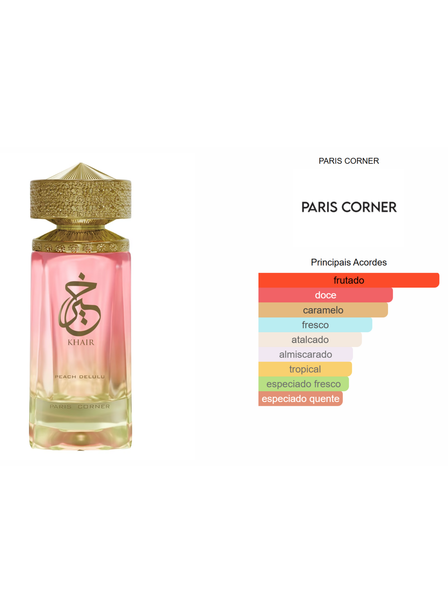 khair Peach Delulu - Paris Corner